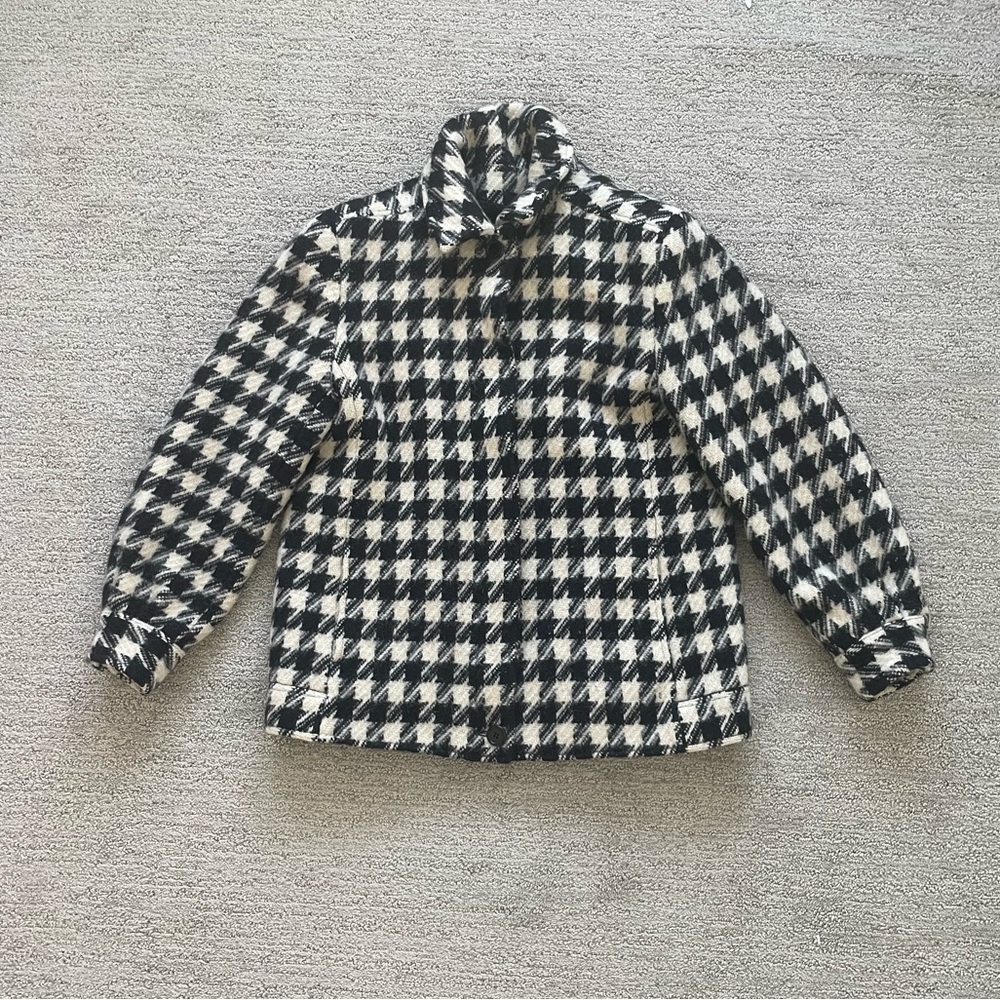 Pendleton 100% Wool Blazer Coat Tartan Fall Winter Minimalist Business Casual